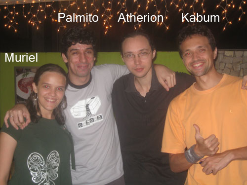 Muriel, Palmito, Atherion e Kabum