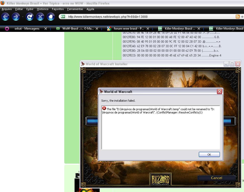 Erro ao instalar WoW.JPG
